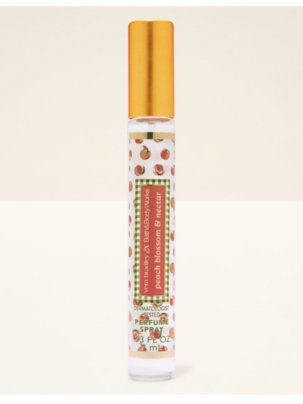 Bath & Body Works X Vera Bradley Peach Blossom & Nectar Rollerball Perfume New